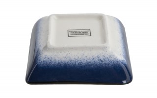 Dip kwadratowy 9 cm ceramiczny Oriental Blue
