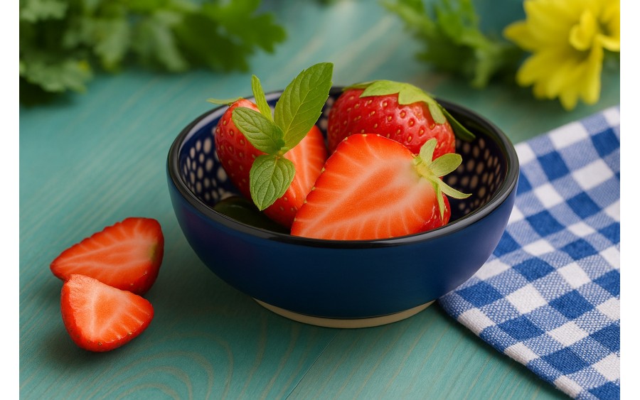 Salaterka ceramiczna 10 cm Oriental Blue