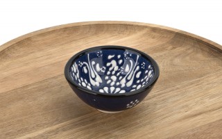 Mini Salaterka/dip ceramiczna 8,5 cm Oriental Blue