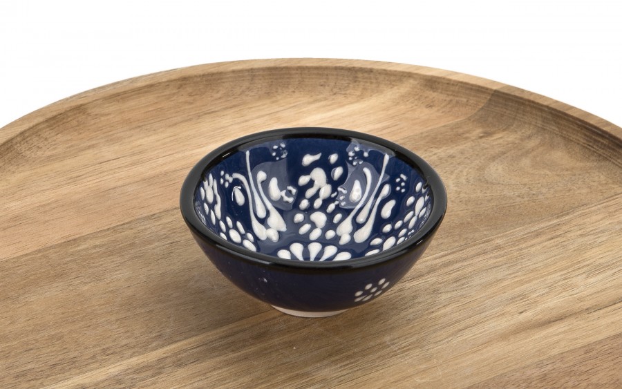 Mini Salaterka/dip ceramiczna 8,5 cm Oriental Blue