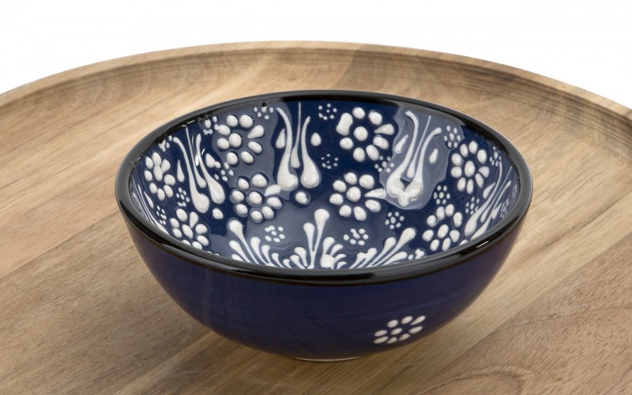 Salaterka ceramiczna 12 cm Oriental Blue