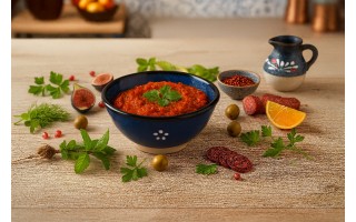 Mini Salaterka/dip ceramiczna 8,5 cm Oriental Blue