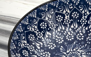 Salaterka ceramiczna 26,5 cm Oriental Blue