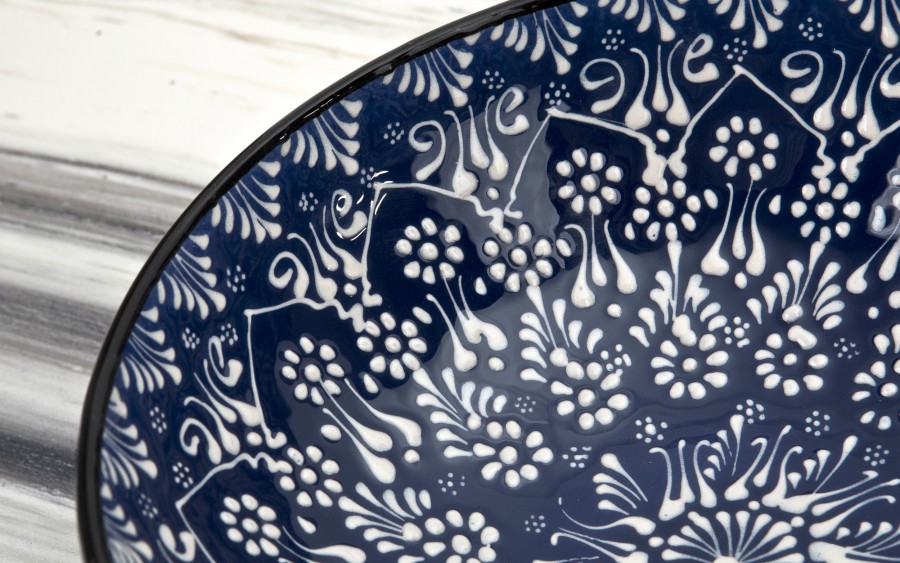 Salaterka ceramiczna 26,5 cm Oriental Blue