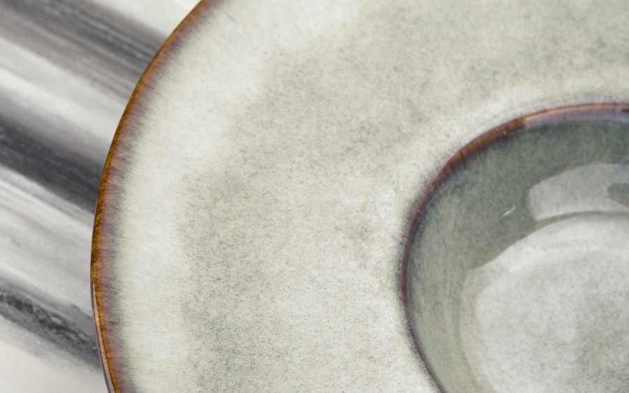 Talerz do pasty 28 cm Ombres Blue