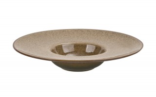 Talerz do pasty 28 cm Ombres Beż Ciemny