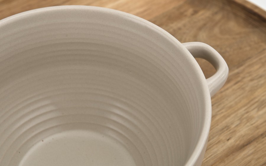 Miseczka 600 ml z uszami HUG ME Beżowa