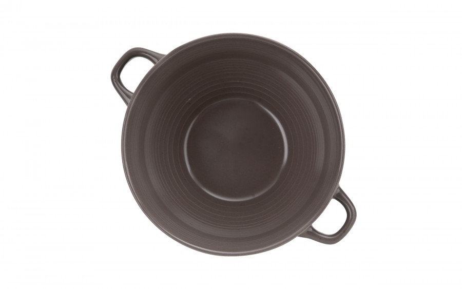 Miseczka 600 ml z uszami HUG ME Brązowa