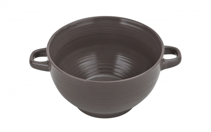 Miseczka 600 ml z uszami HUG ME Brązowa