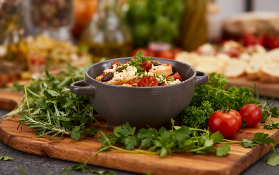 Miseczka 600 ml z uszami HUG ME Brązowa