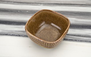 Miseczka ceramiczna 10 cm Dip Ombres Beż