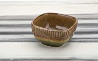 Miseczka ceramiczna 10 cm Dip Ombres Beż