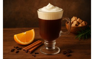 Kubek szklany 245 ml na stopce Selena