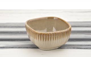Miseczka ceramiczna 10 cm Dip Ombres Beż Jasny