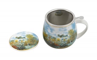 Kubek baryłka z zaparzaczem 430 ml The Artist’s Garden at Vétheuil