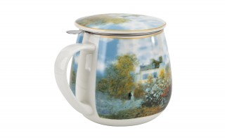 Kubek baryłka z zaparzaczem 430 ml The Artist’s Garden at Vétheuil