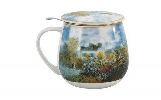Kubek baryłka z zaparzaczem 430 ml The Artist’s Garden at Vétheuil