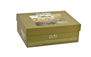 Zestaw 2 filiżanek do espresso 110 ml + spodki The Artist’s Garden at Vétheuil