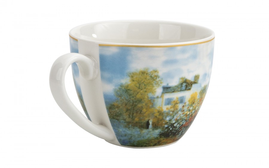 Zestaw 2 filiżanek do espresso 110 ml + spodki The Artist’s Garden at Vétheuil