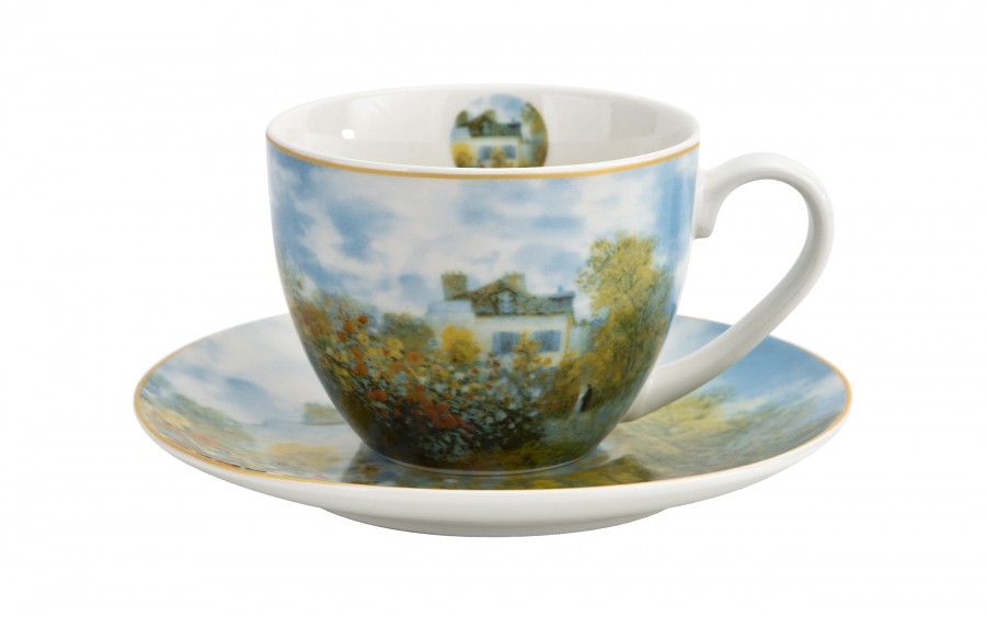 Komplet 2 filiżanek 270 ml + spodki The Artist’s Garden at Vétheuil