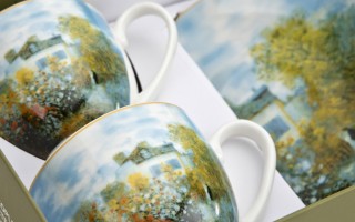 Komplet 2 filiżanek 270 ml + spodki The Artist’s Garden at Vétheuil