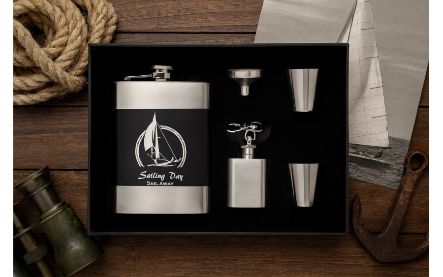 Piersiówka w zestawie KW8MP8