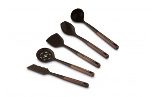 Komplet przyborów kuchennych 5 elementów Starlet Brown