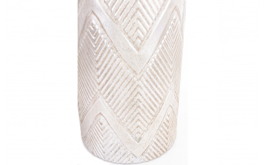 Parasolnik metalowy 55x19 cm srebrny