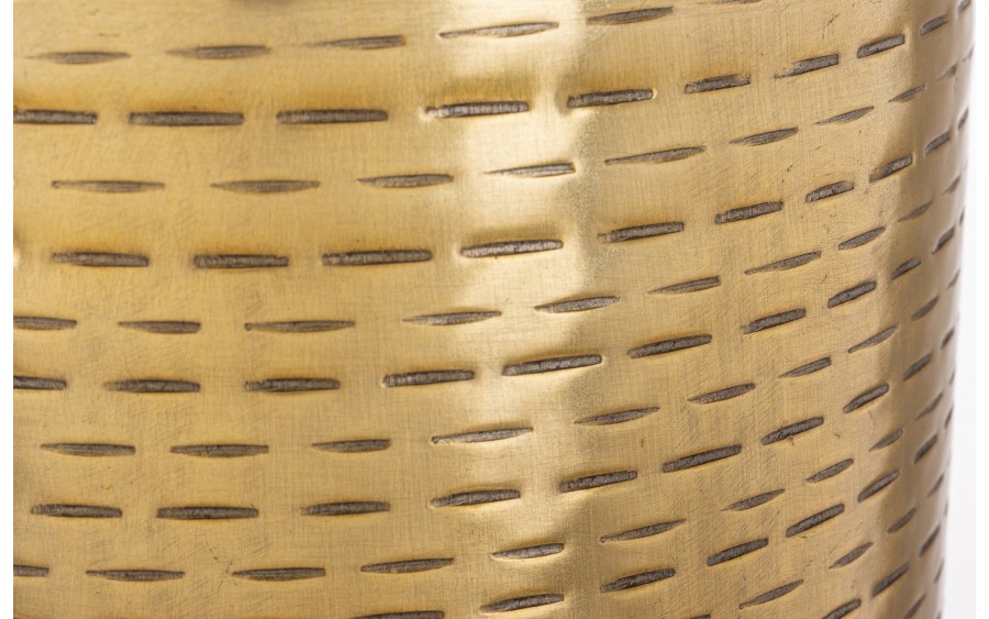 Parasolnik metalowy 54,5 cm złoty