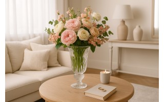 Wazon kryształowy 33 cm Windsor Bohemia 673565