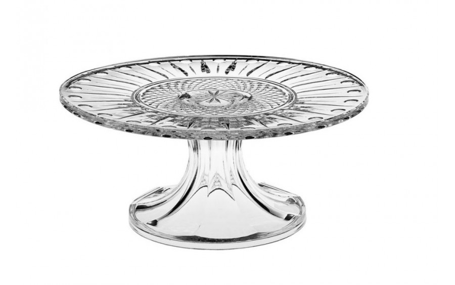 Kryształowa patera na nodze 30,5 cm Windsor Bohemia