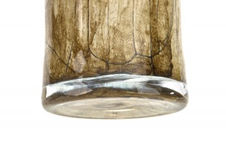 Wazon szklany 28 cm beżowy 2310/SR