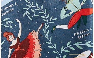 Ściereczka kuchenna 48x74 cm 12 Days Of Christmas 02812DC