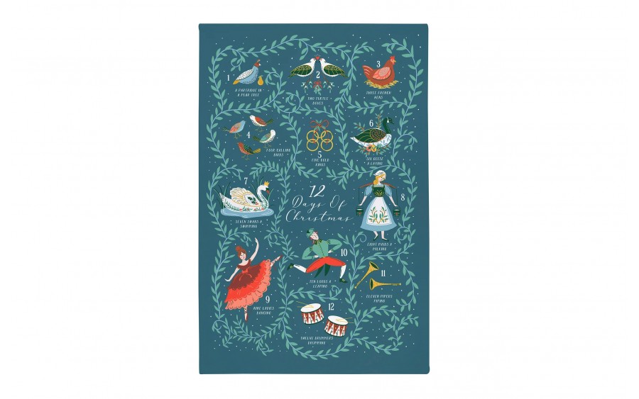 Ściereczka kuchenna 48x74 cm 12 Days Of Christmas 02812DC