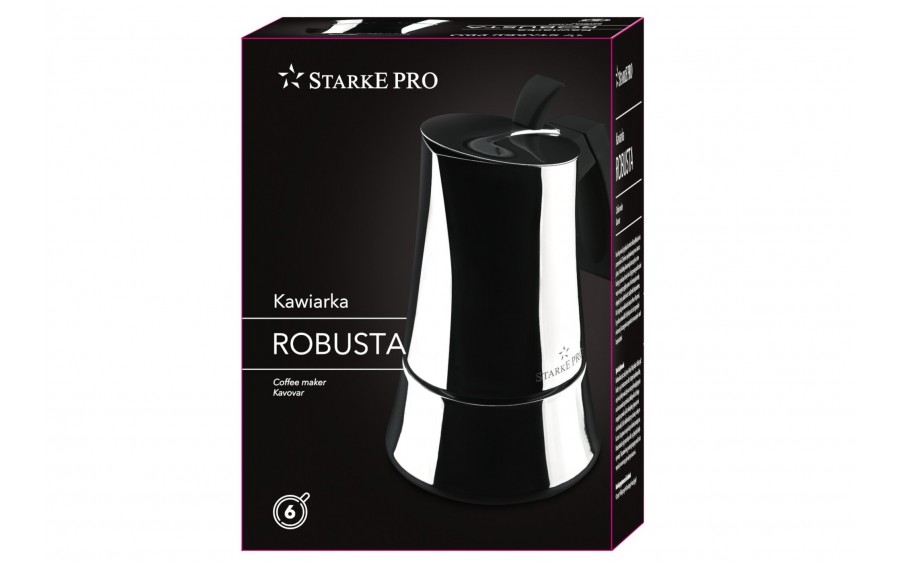 Kawiarka nierdzewna 300 ml Robusta na indukcję