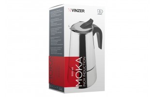 Kawiarka ciśnieniowa 300 ml MOKA INOX INDUCTION