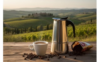 Kawiarka ciśnieniowa 200 ml MOKA INOX INDUCTION