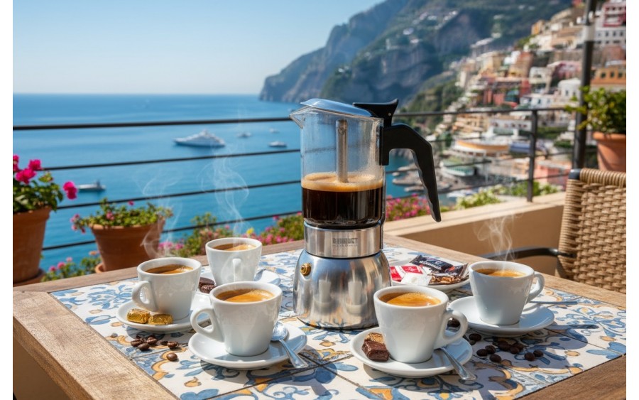 Kawiarka ciśnieniowa 200 ml Lena