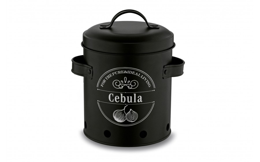 Komplet 3 pojemników do przechowywania Ziemniaki Cebula Czosnek