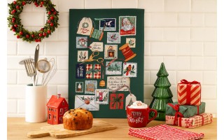 Ściereczka kuchenna 48x74 cm Letters to Santa Christmas 022LTSN