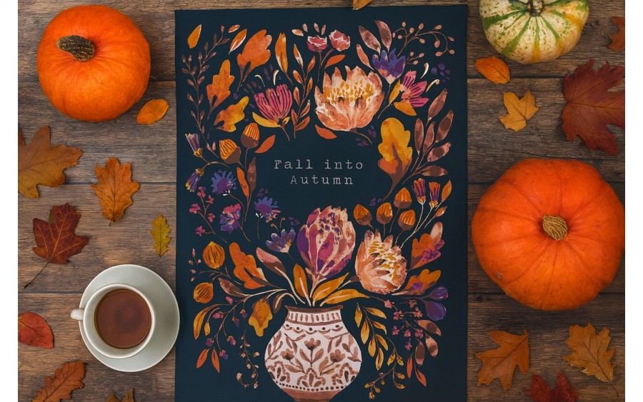 Ściereczka kuchenna 48x74 cm Fall into Autumn 022FIAM