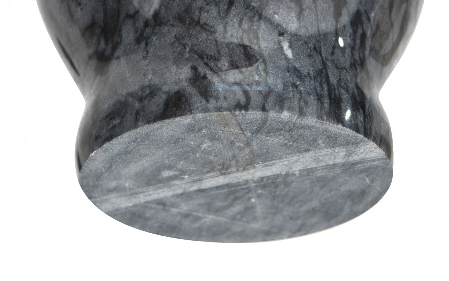 Marmurowy moździerz kuchenny 10,5 cm czarny 312023