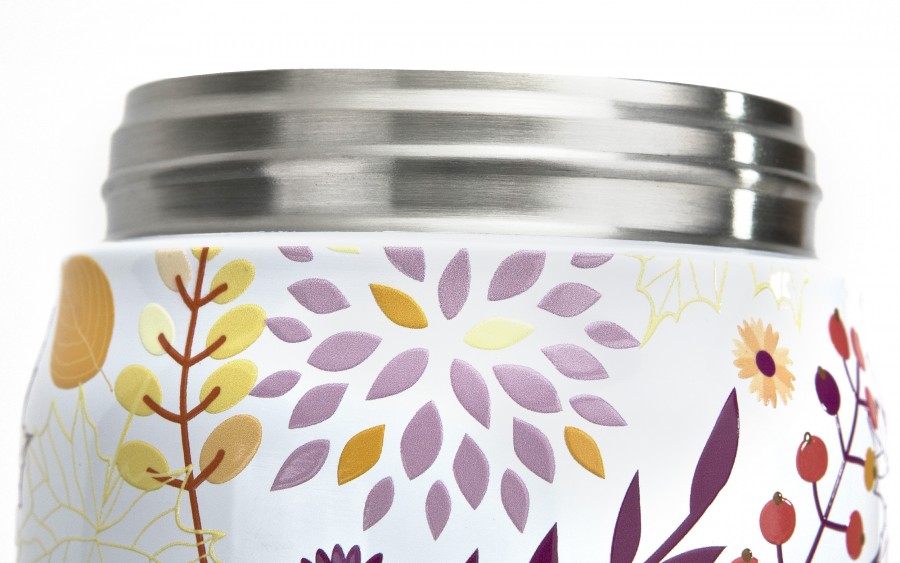 Termos obiadowy 0,5 L Ibili 721450H złoto - biały