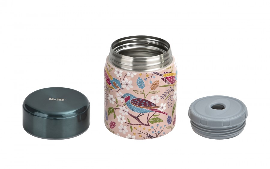 Termos obiadowy 0,5 L Ibili 721450R turkusowo-różowy