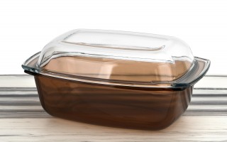 Naczynie żaroodporne 3,5 L Amber Clear Simax