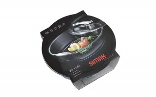 Naczynie żaroodporne z pokrywką 4 L Smart Touch Simax