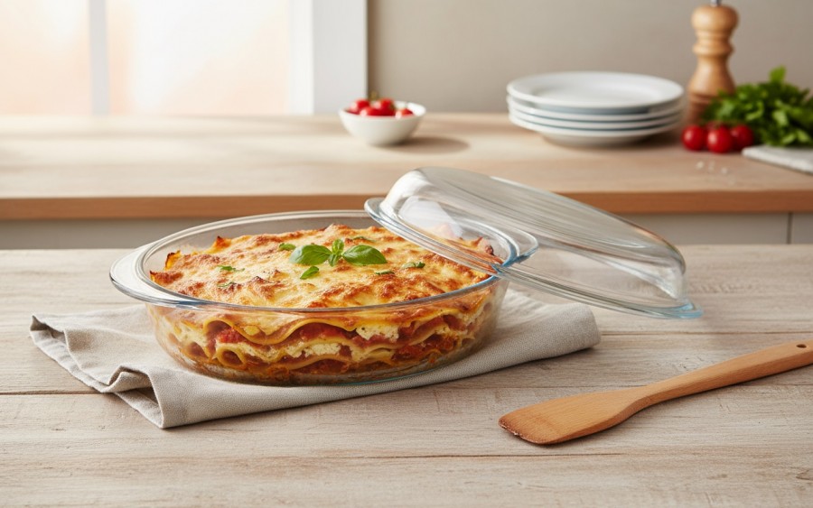 Naczynie żaroodporne z pokrywką 2,5 L Smart Touch Simax