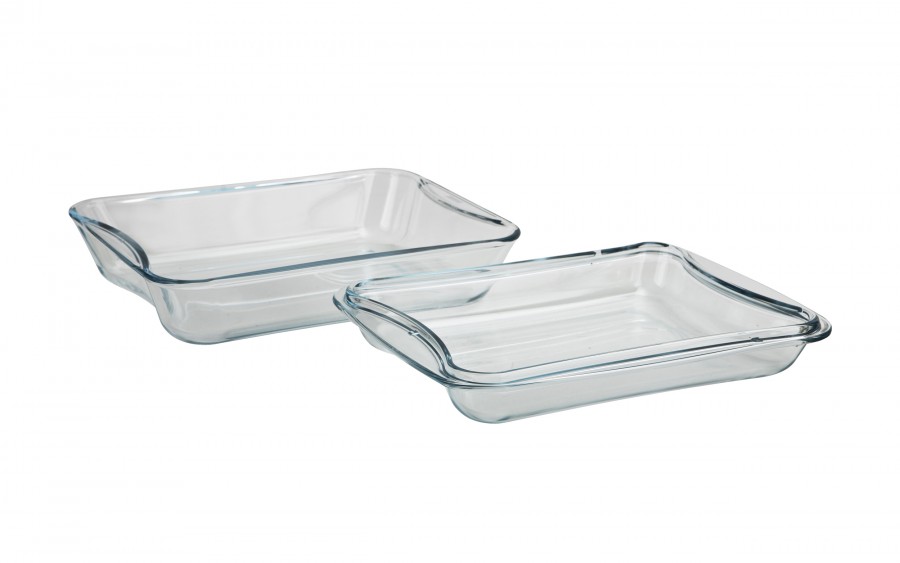 Naczynie żaroodporne z 2 pokrywkami 2,5 L Smart Touch Simax