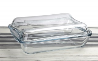 Naczynie żaroodporne z 2 pokrywkami 2,5 L Smart Touch Simax