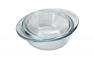 Naczynie żaroodporne z pokrywką okrągłe 0,25 L Mini Simax